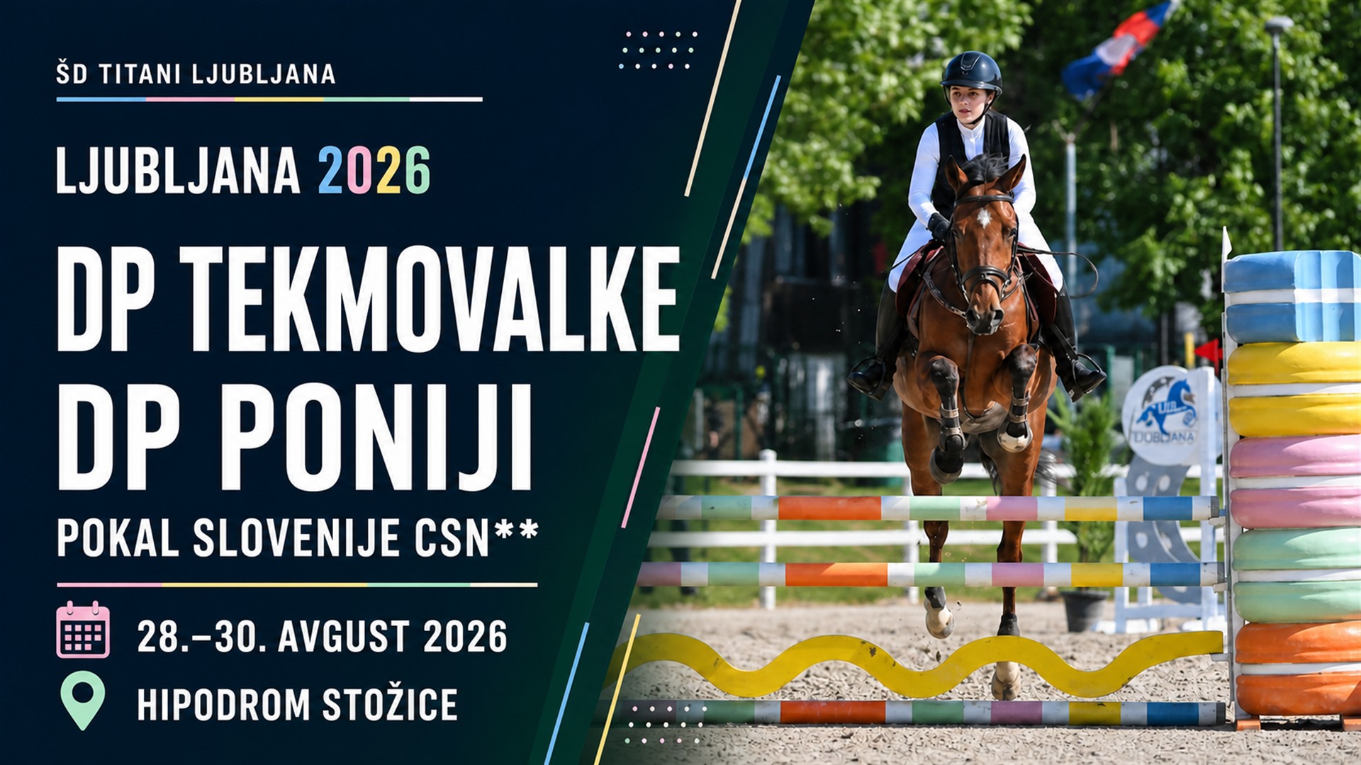 CSN** - DP TEKMOVALKE, DP PONIJI IN POKAL SLOVENIJE V PRESKAKOVANJU OVIR