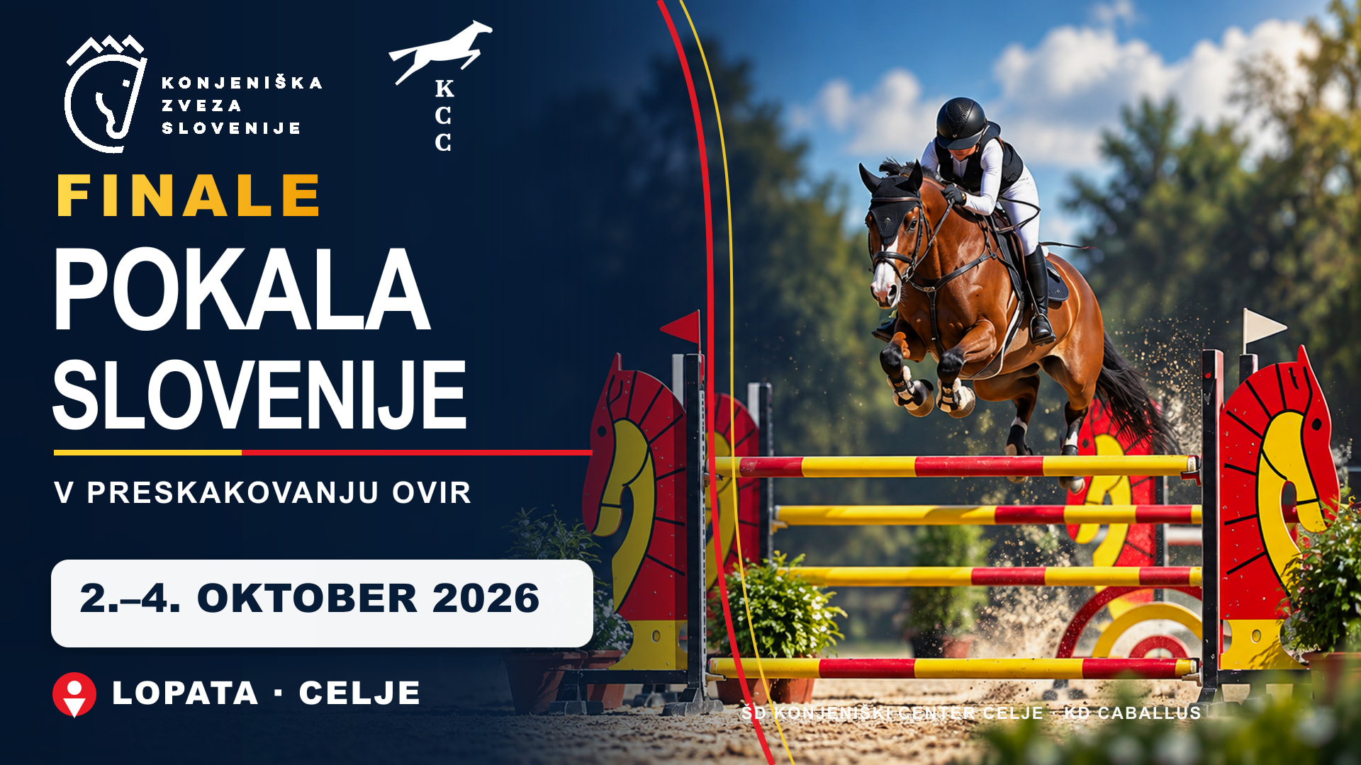 CSN** - FINALE POKALA SLOVENIJE V PRESKAKOVANJU OVIR